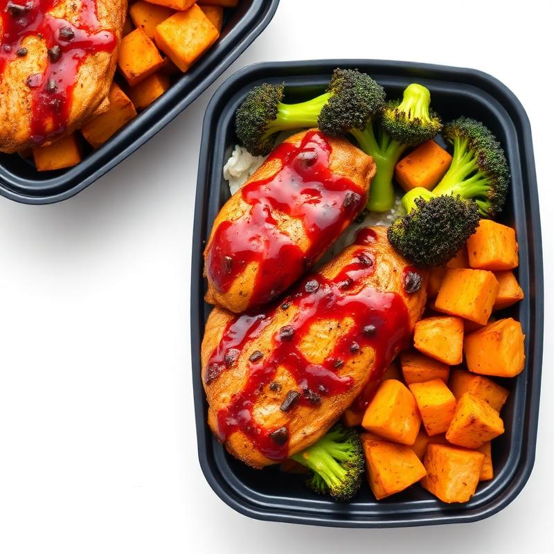 BBQ Sweet Potato Chicken Bowl